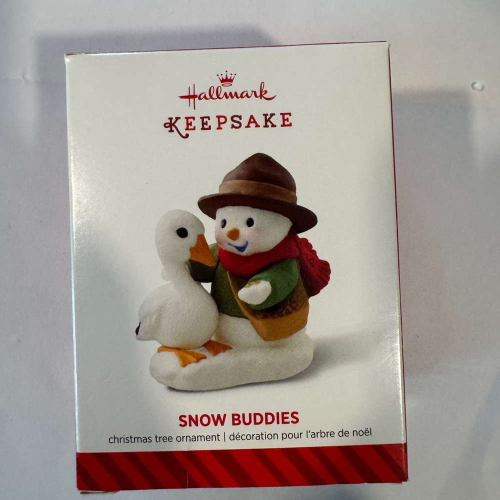 Hallmark Snow Buddies Ornament Series dates 2014 NIB